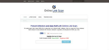Webmaster Tool No.2-Online Link Scan